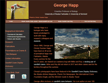 Tablet Screenshot of georgehapp.com